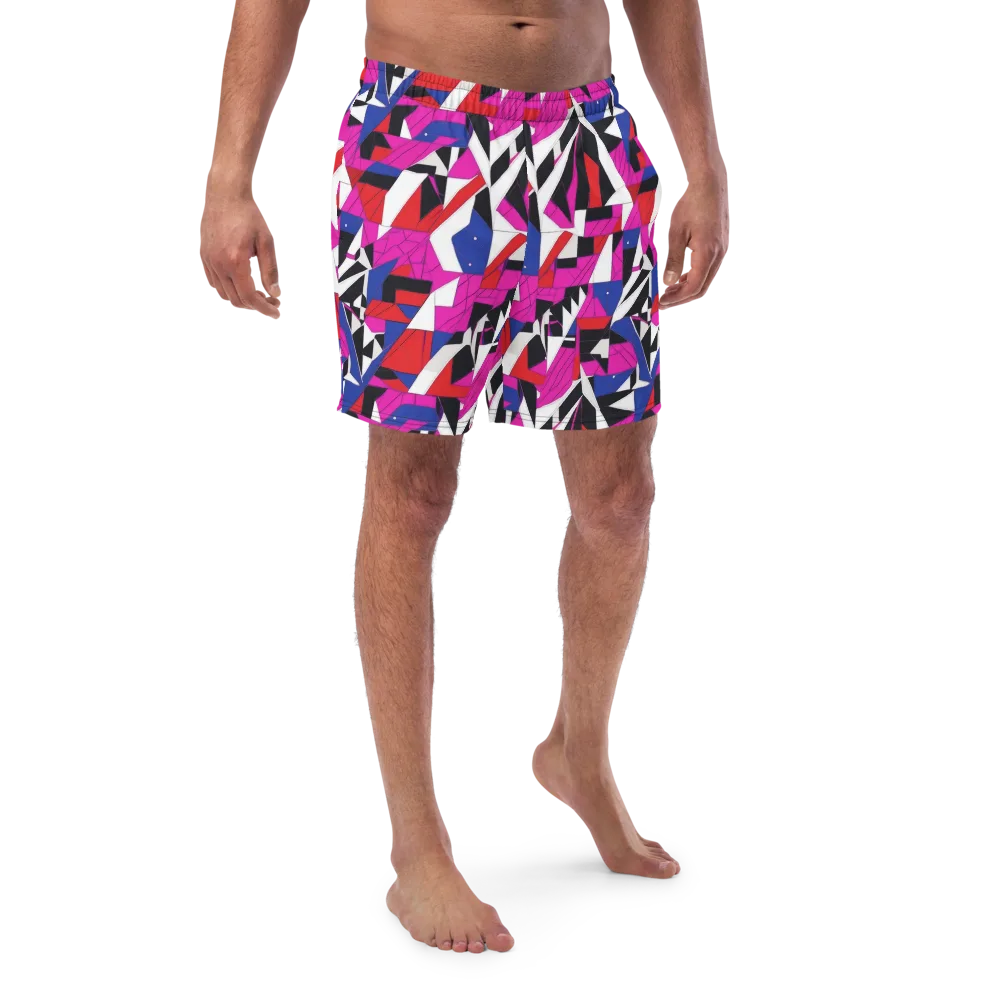 Laser Tessellation on Swim Trunks — Front