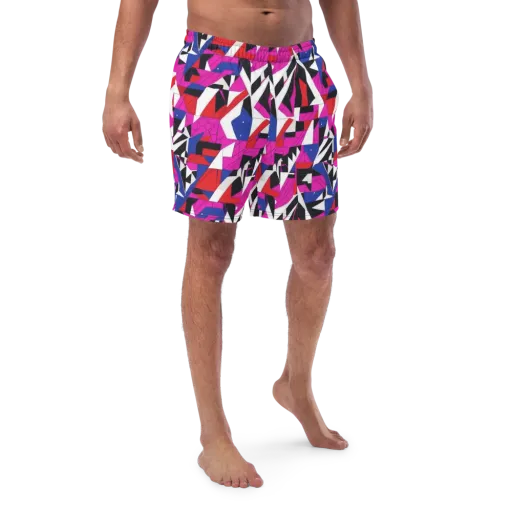 Laser Tessellation on a Swim Trunks