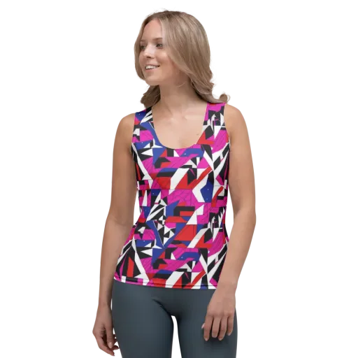 Laser Tessellation on a Women's Tank Top