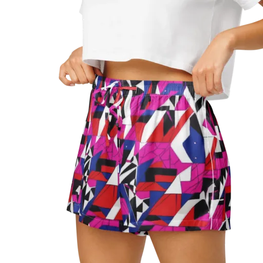 Laser Tessellation on a Women's Pajama Shorts