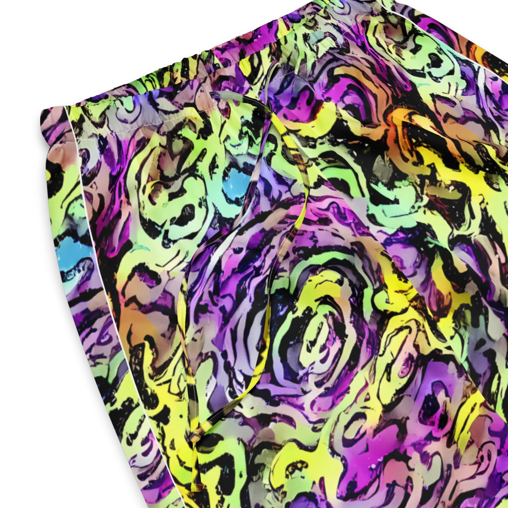 Neon Inkblot on Women's Pajama Pants — Product details
