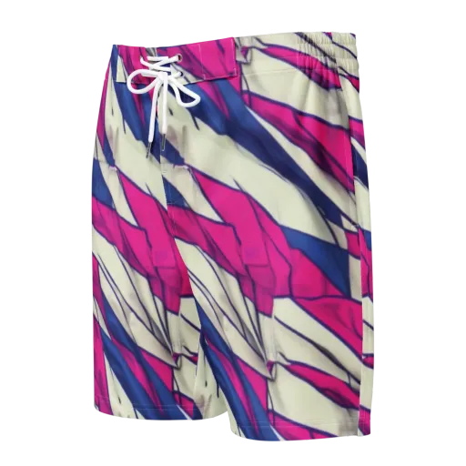 Cobalt Fold on a Men's Board Shorts