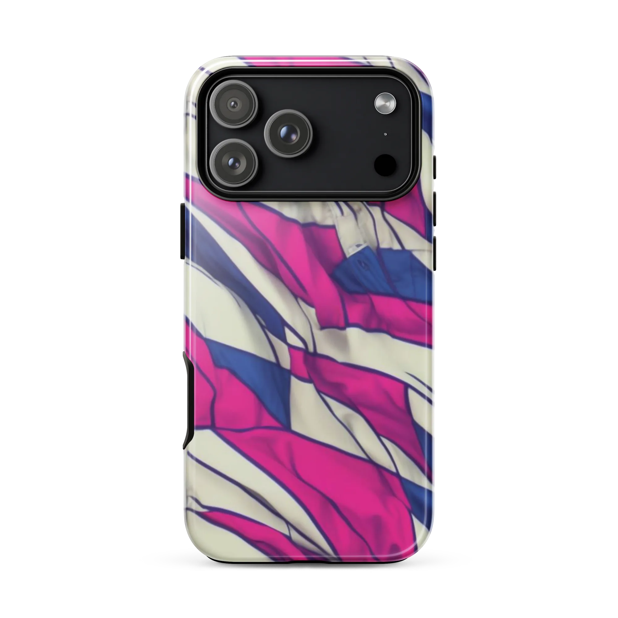 Cobalt Fold on Tough Case for iPhone® — Front