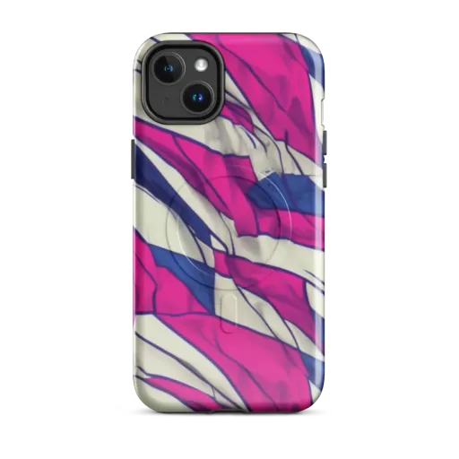 Cobalt Fold on a MagSafe Tough Case for iPhone®
