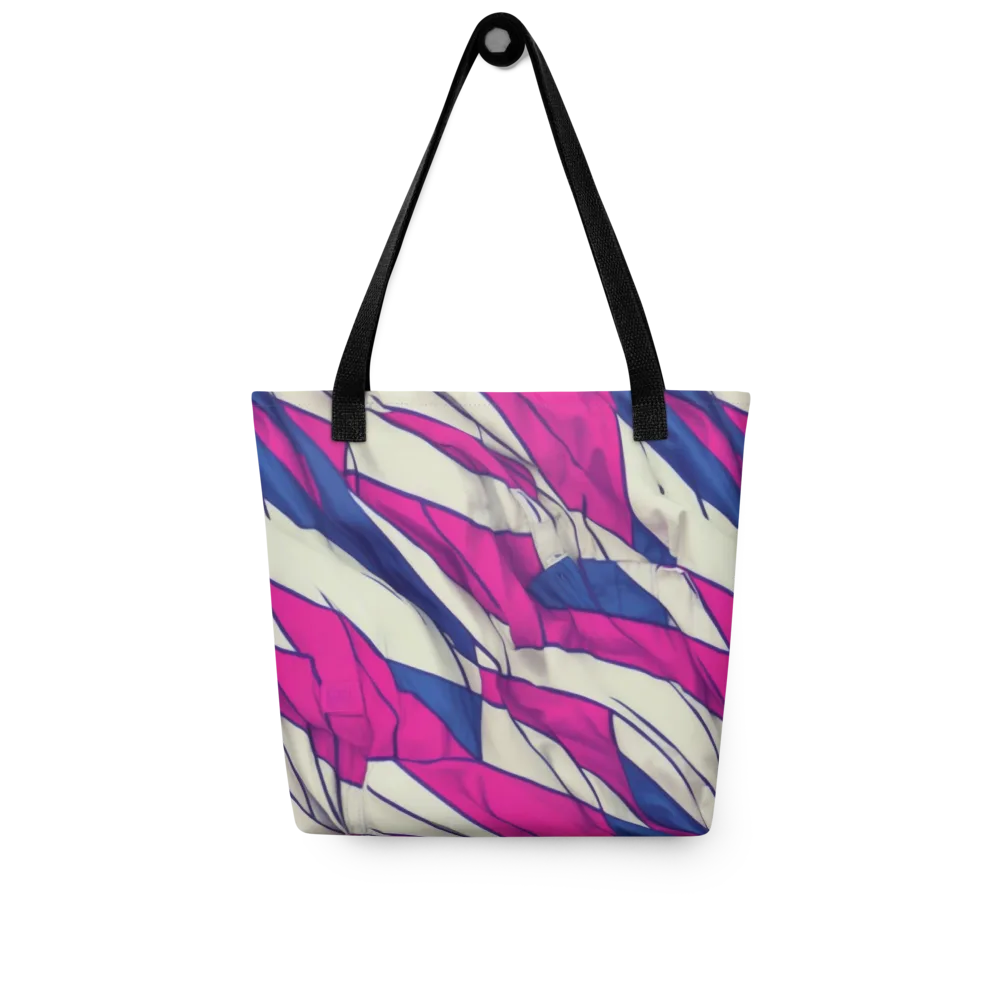 Cobalt Fold on Tote Bag — Front