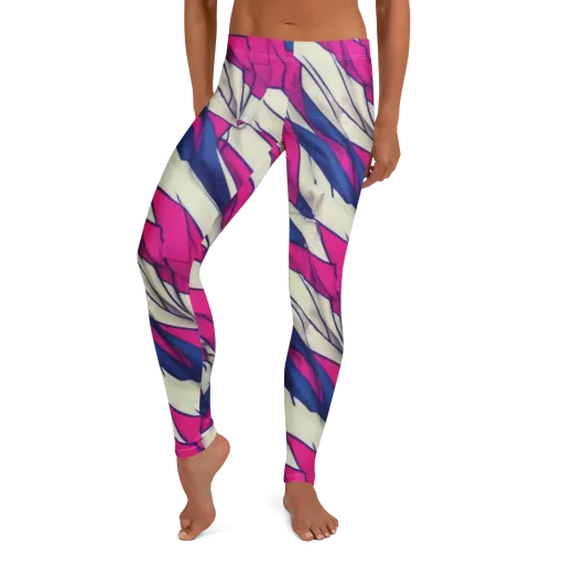 Cobalt Fold on a Leggings