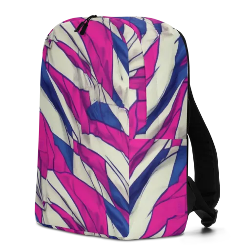 Cobalt Fold on a Minimalist Backpack
