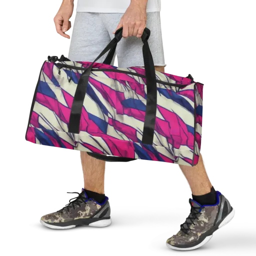 Cobalt Fold on a Duffle Bag