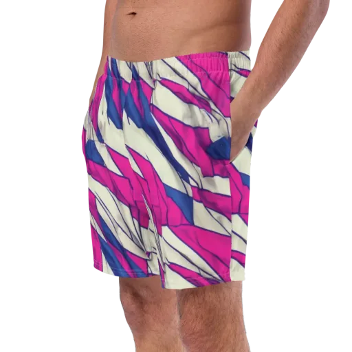 Cobalt Fold on a Swim Trunks