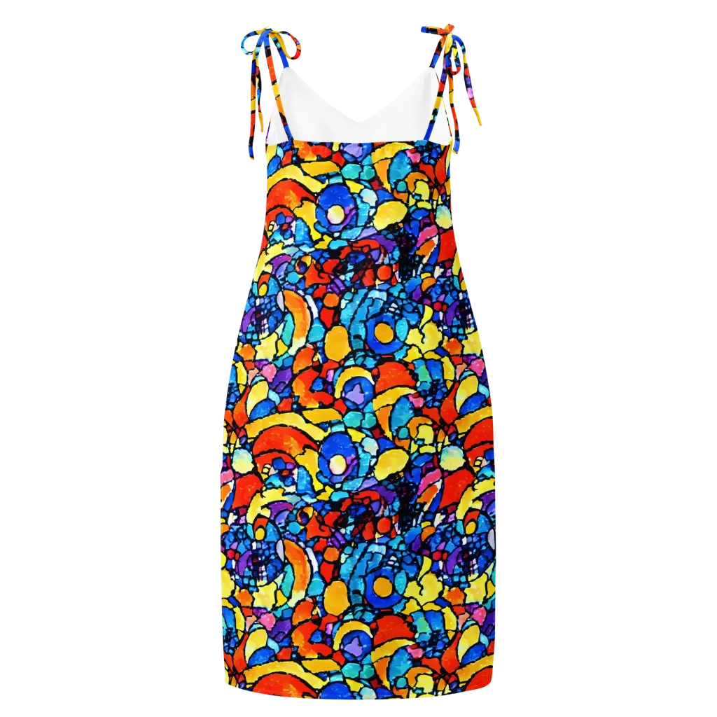 Prism Carnival on Slip Dress — Back