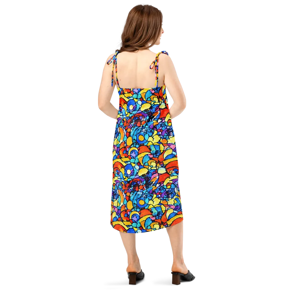 Prism Carnival on Slip Dress — Back