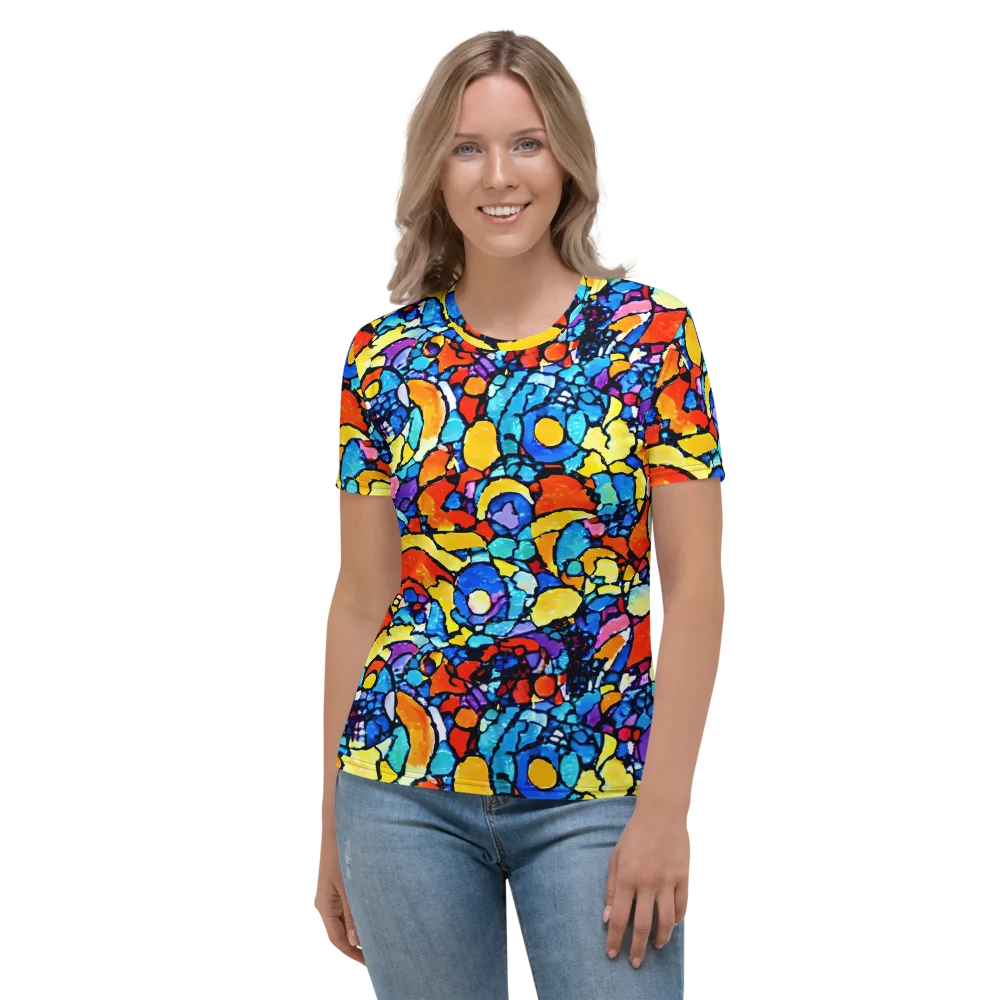 Prism Carnival on Women's Crew Neck T-Shirt — Front