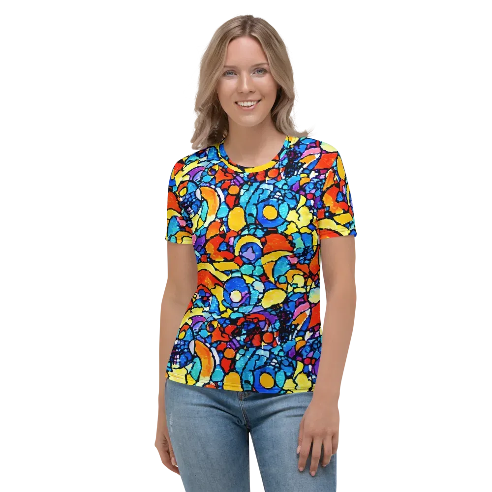Prism Carnival on Women's Crew Neck T-Shirt — Front