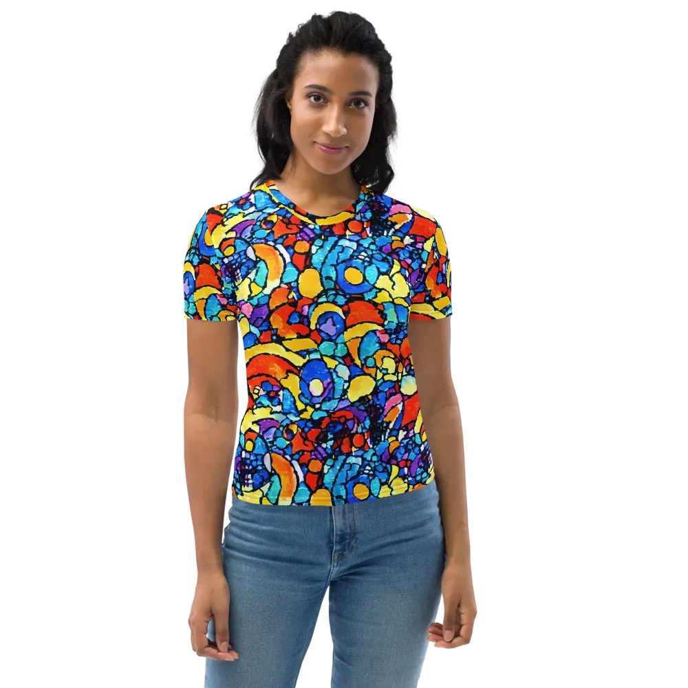 Prism Carnival on Women's Crew Neck T-Shirt — Front