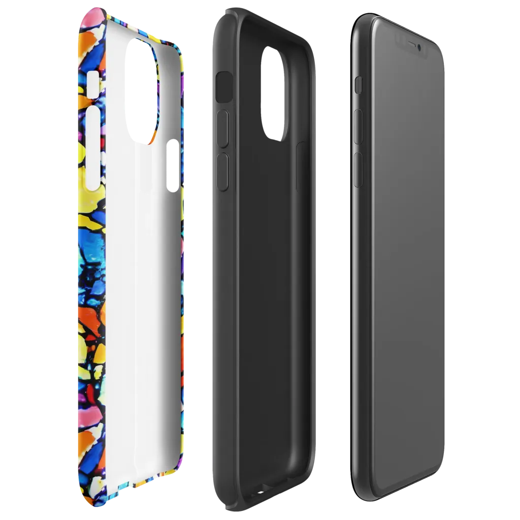 Prism Carnival on Tough Case for iPhone® — Right