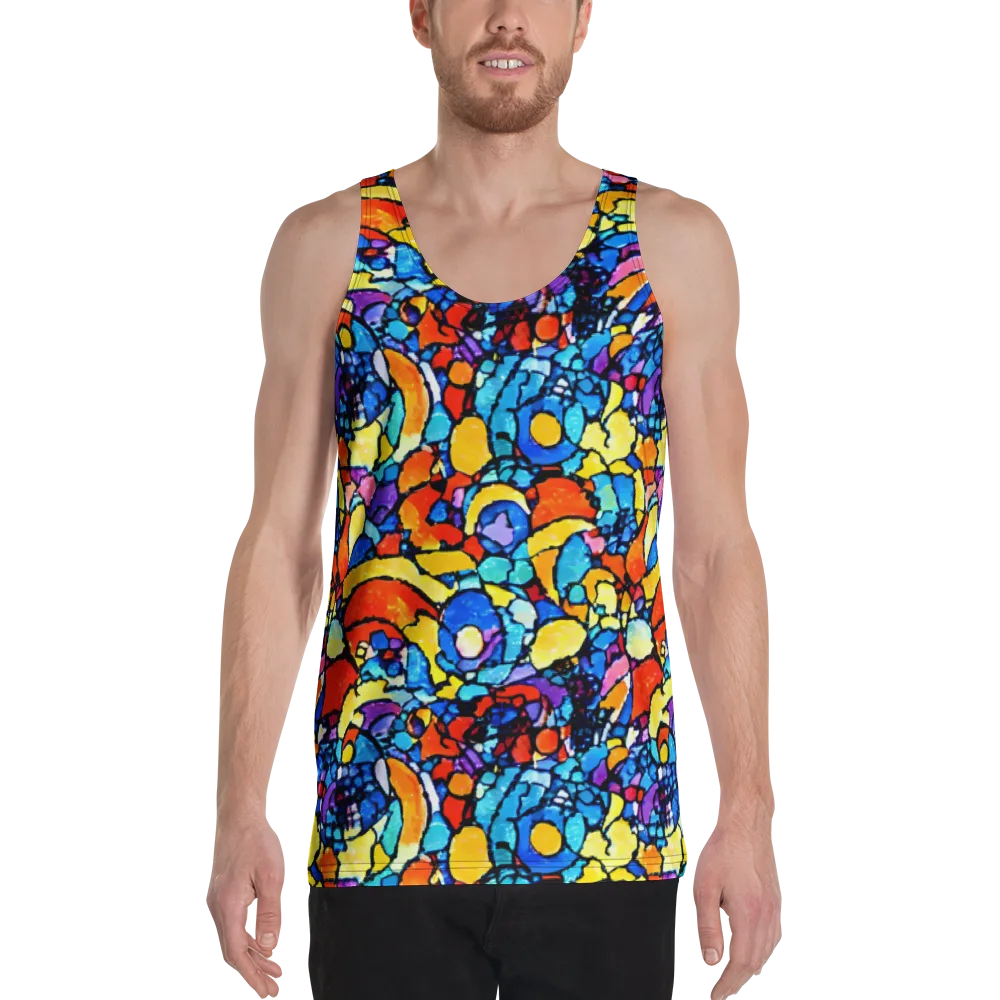 Prism Carnival on Men's Tank Top — Front
