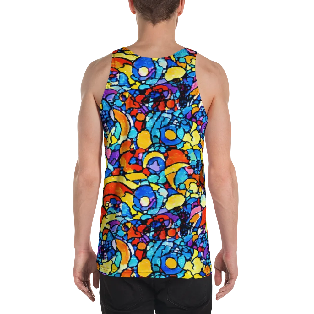 Prism Carnival on Men's Tank Top — Back