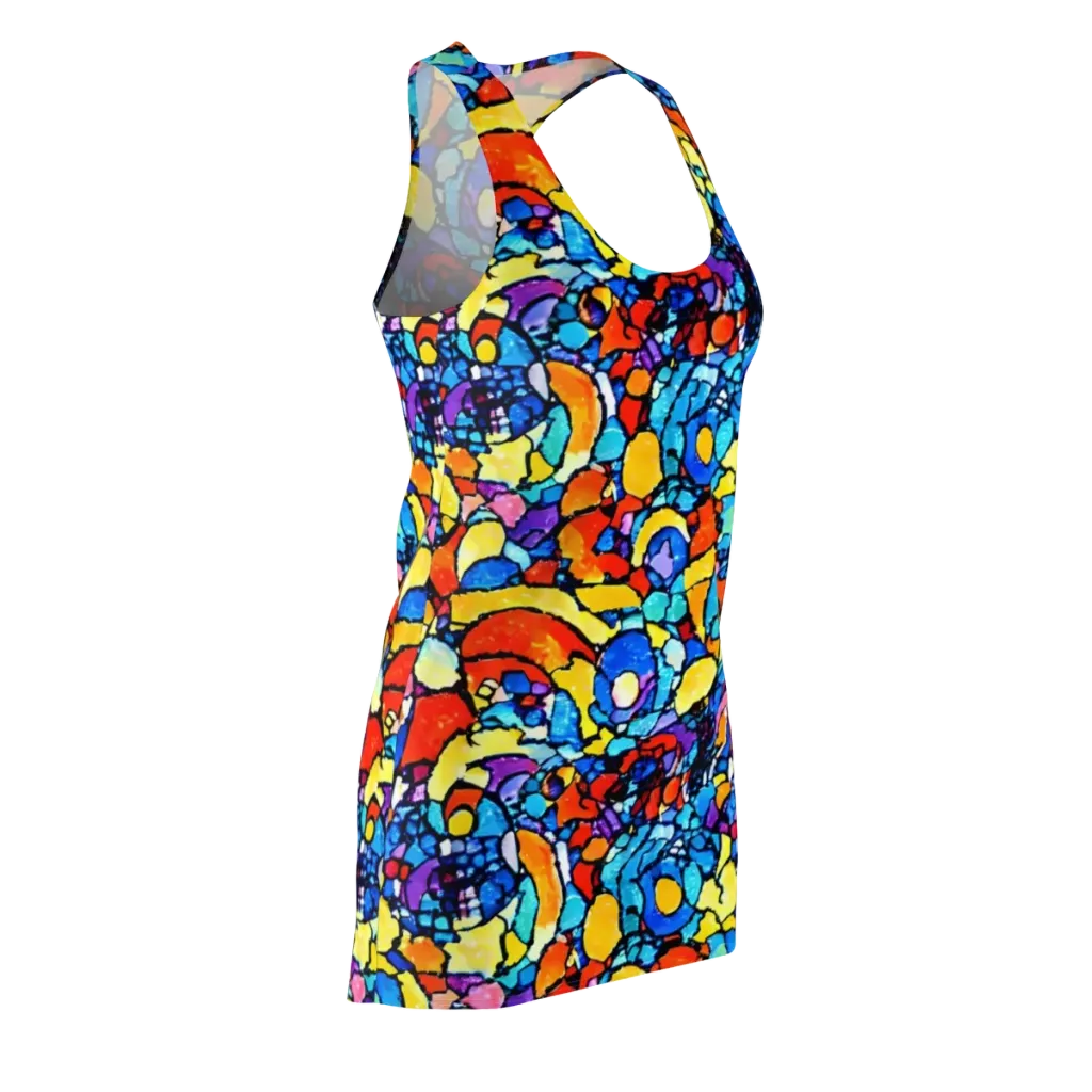 Prism Carnival on Racerback Dress — Front Side
