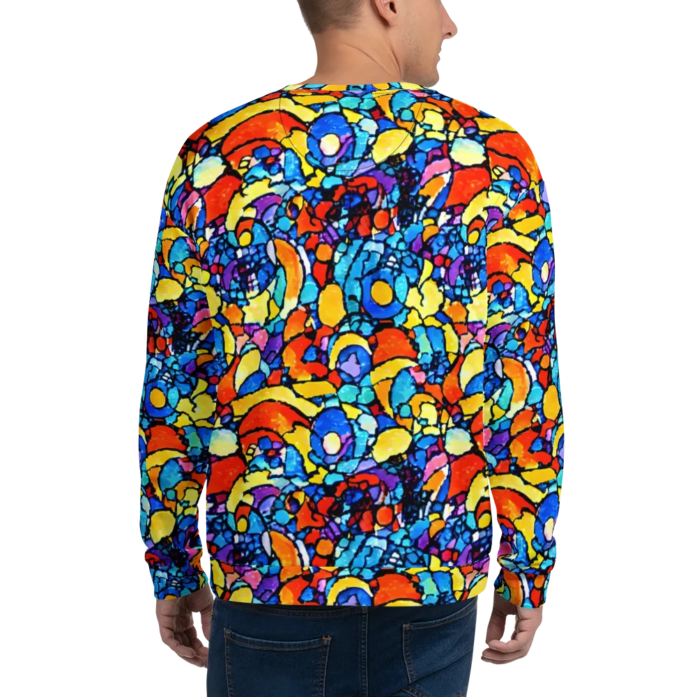 Prism Carnival on Sweatshirt — Back