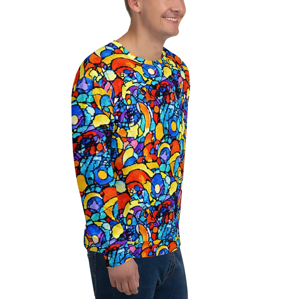 Prism Carnival on Sweatshirt — Right Front