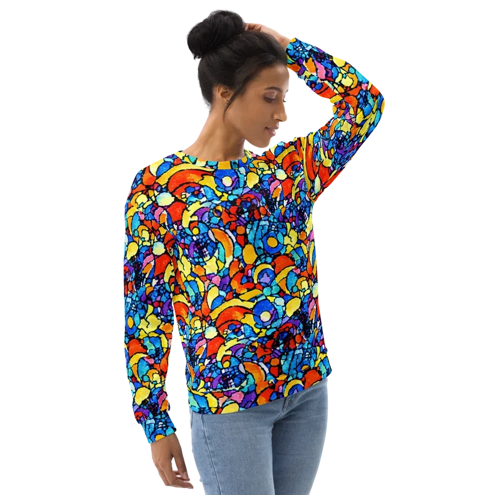 Prism Carnival on Sweatshirt — Right Front