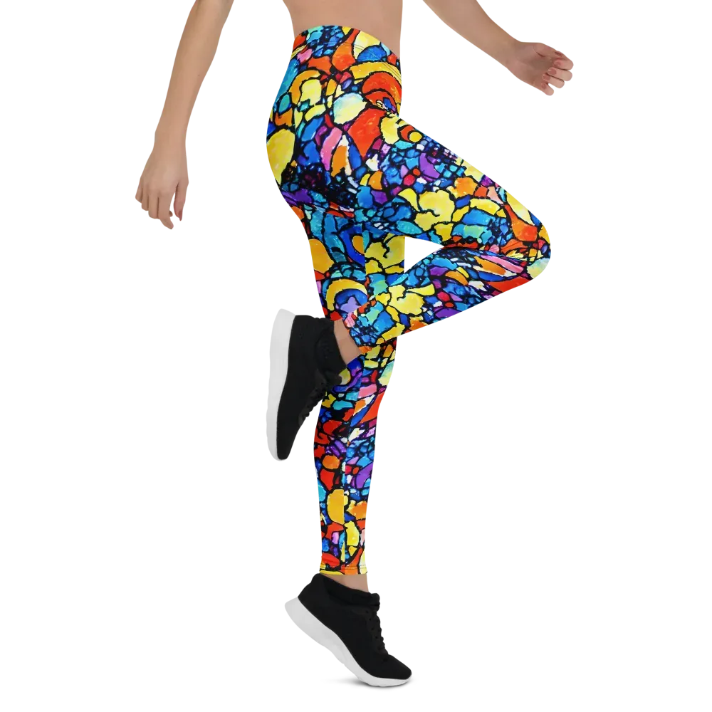 Prism Carnival on Leggings — Right