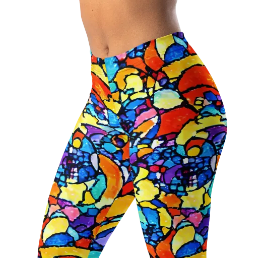 Prism Carnival on a Leggings