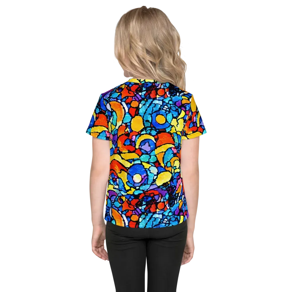 Prism Carnival on Kids Crew Neck T-Shirt — Back