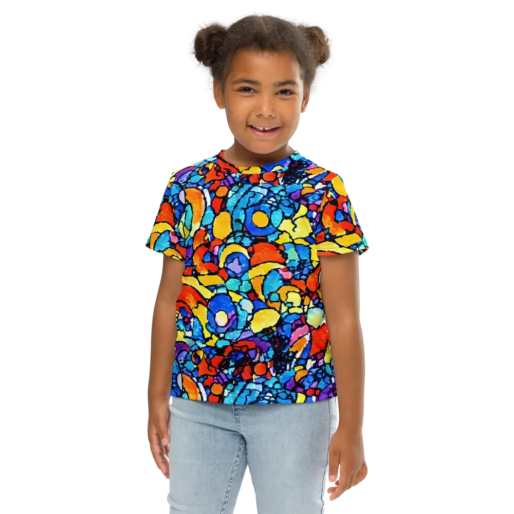 Prism Carnival on Kids Crew Neck T-Shirt — Front