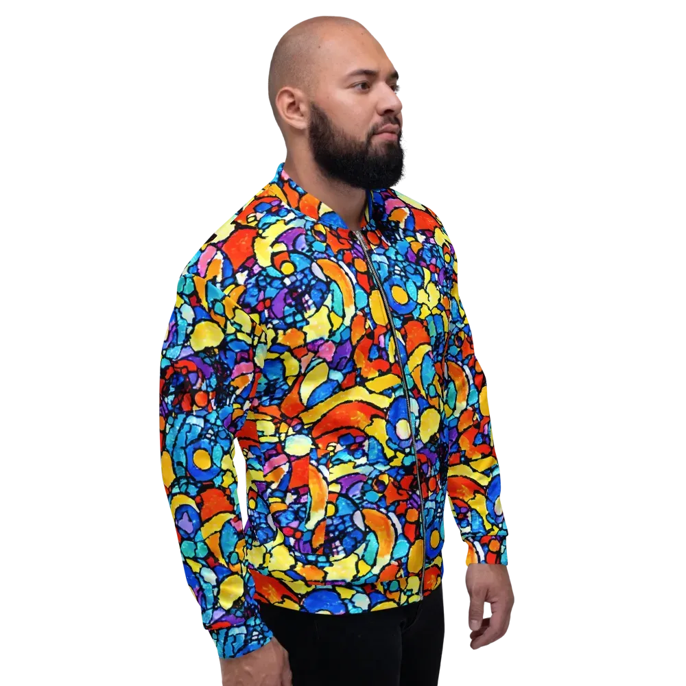 Prism Carnival on Bomber Jacket — Right