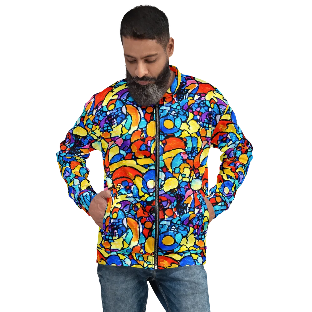 Prism Carnival on Bomber Jacket — Front