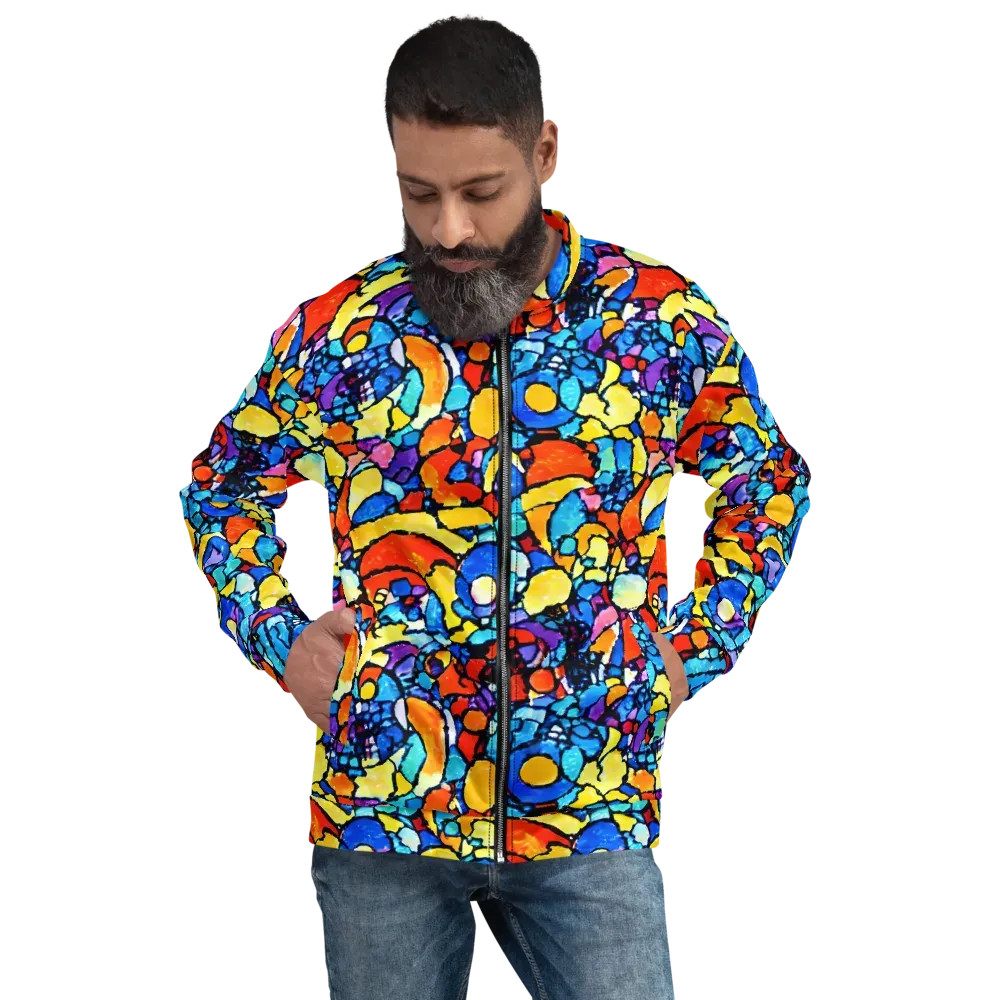 Prism Carnival on Bomber Jacket — Front