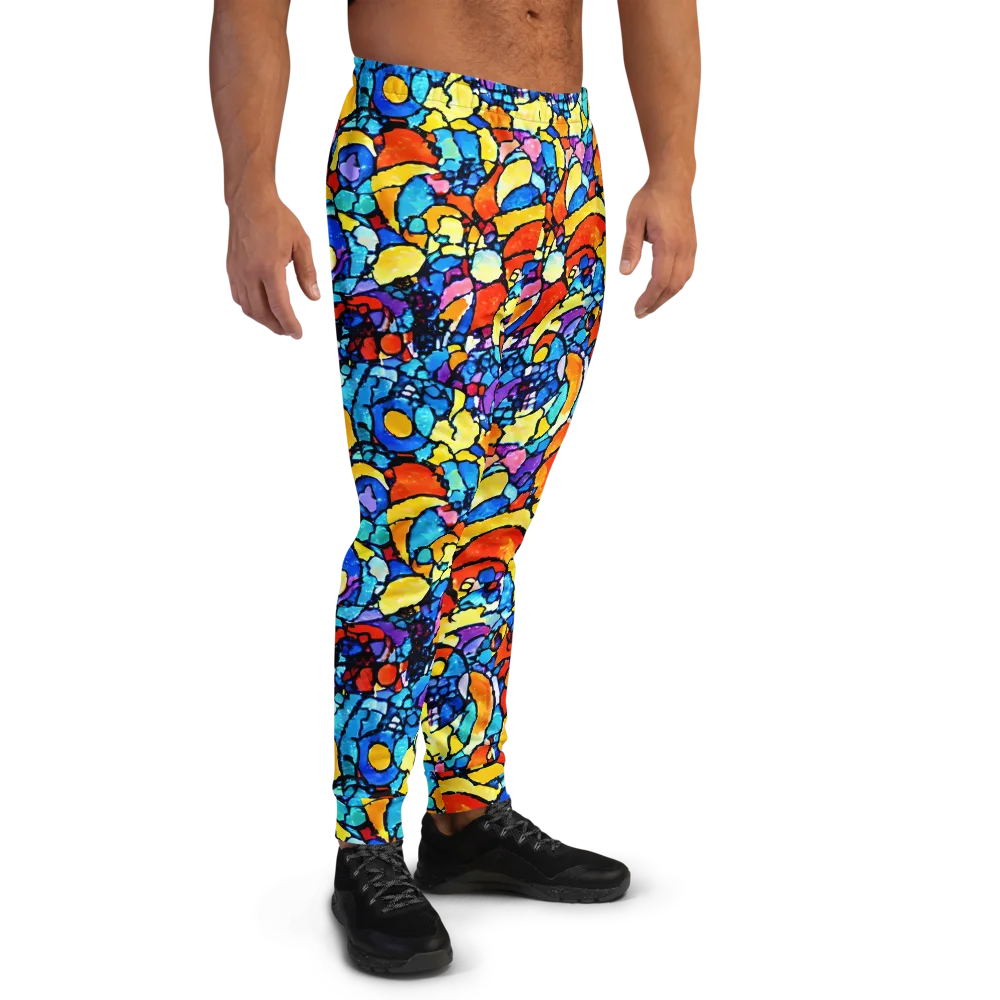 Prism Carnival on Men's Joggers — Right