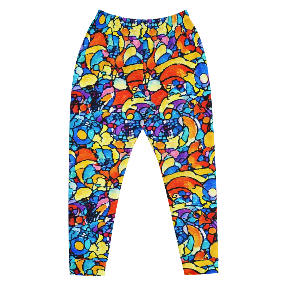 Prism Carnival on Men's Joggers — Front