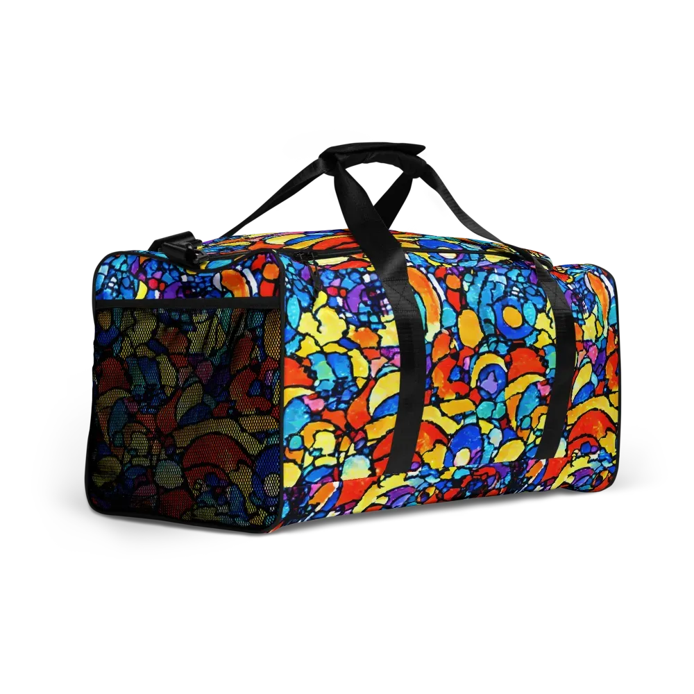 Prism Carnival on Duffle Bag — Right Front