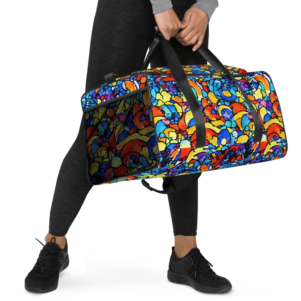 Prism Carnival on Duffle Bag — Right Front