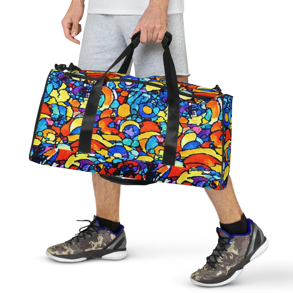 Prism Carnival on Duffle Bag — Front