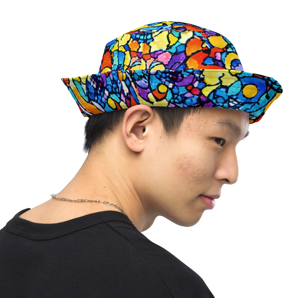 Prism Carnival on Reversible Bucket Hat — Right Outside