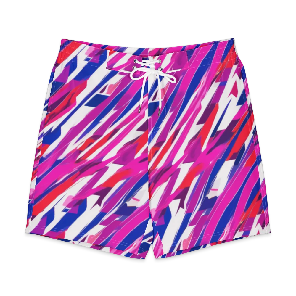Prismatic Break on Men's Board Shorts — Front