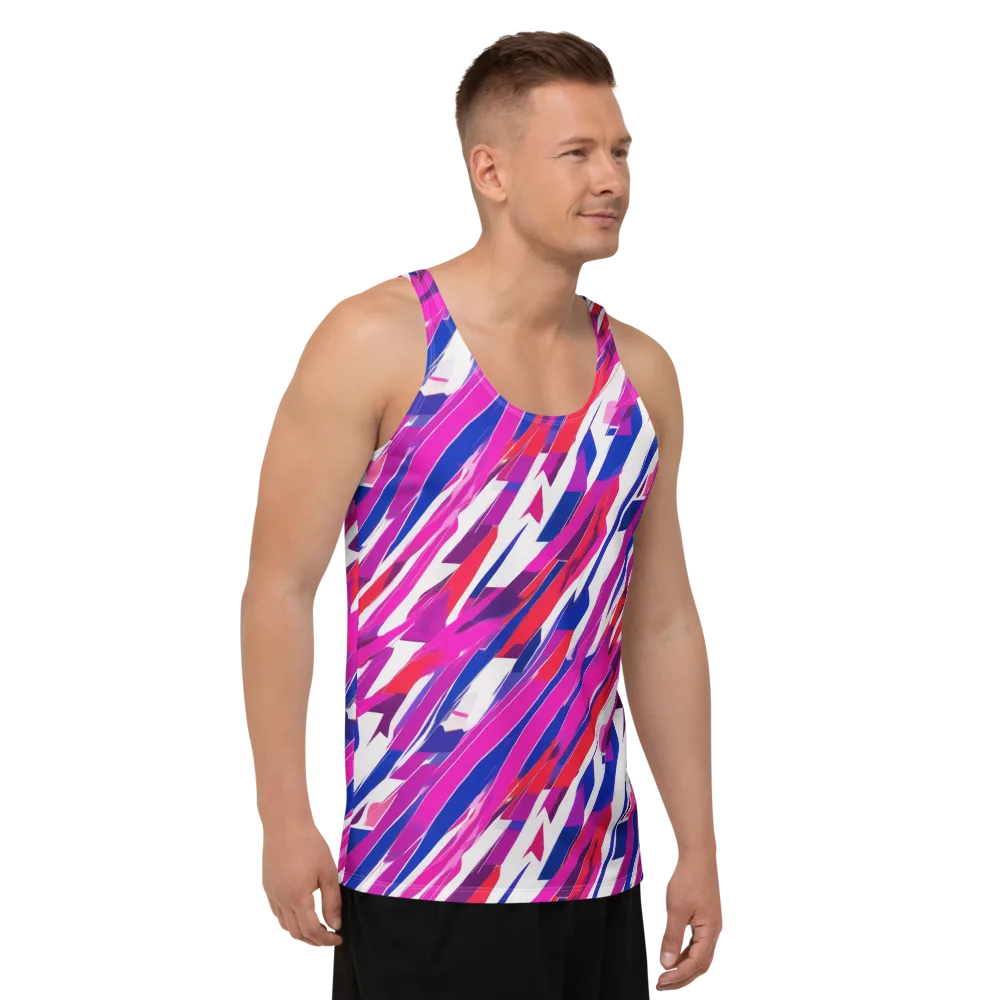 Prismatic Break on Men's Tank Top — Right Front