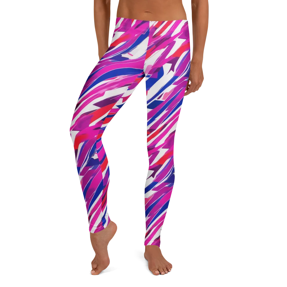 Prismatic Break on Leggings — Front