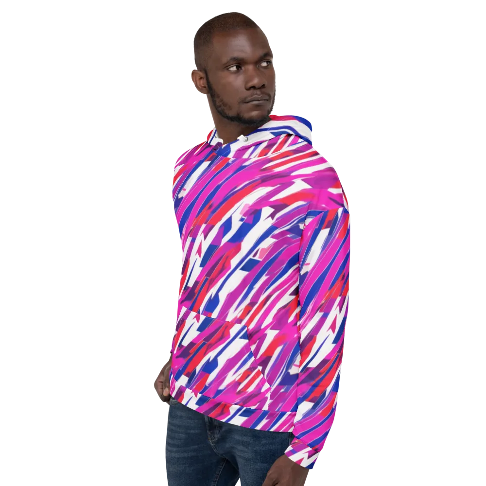 Prismatic Break on Hoodie — Left