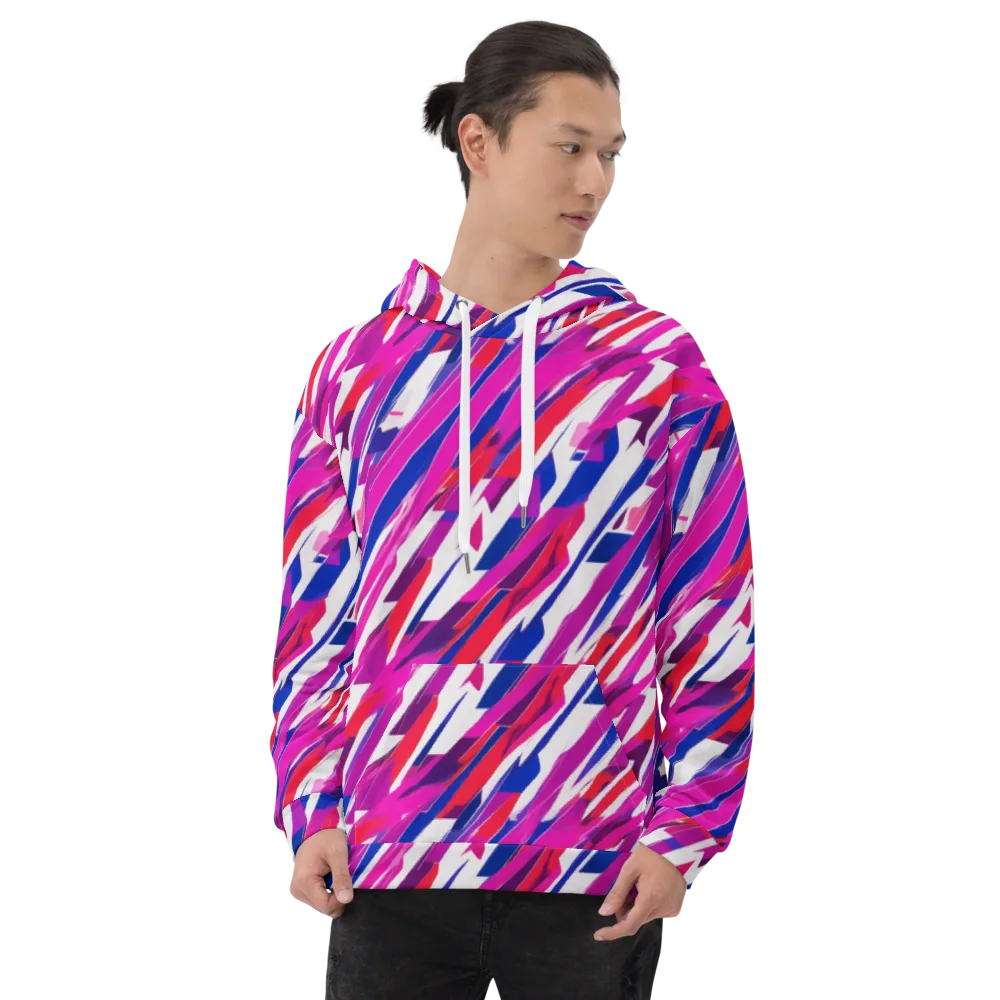 Prismatic Break on Hoodie — Front