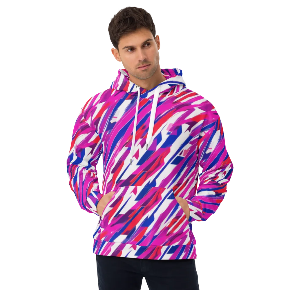Prismatic Break on Hoodie — Front