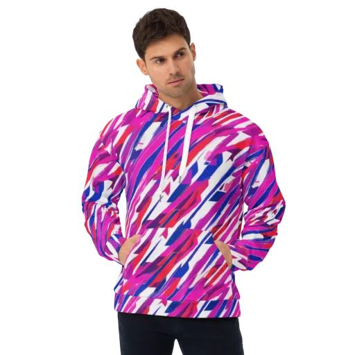 Prismatic Break on a Hoodie