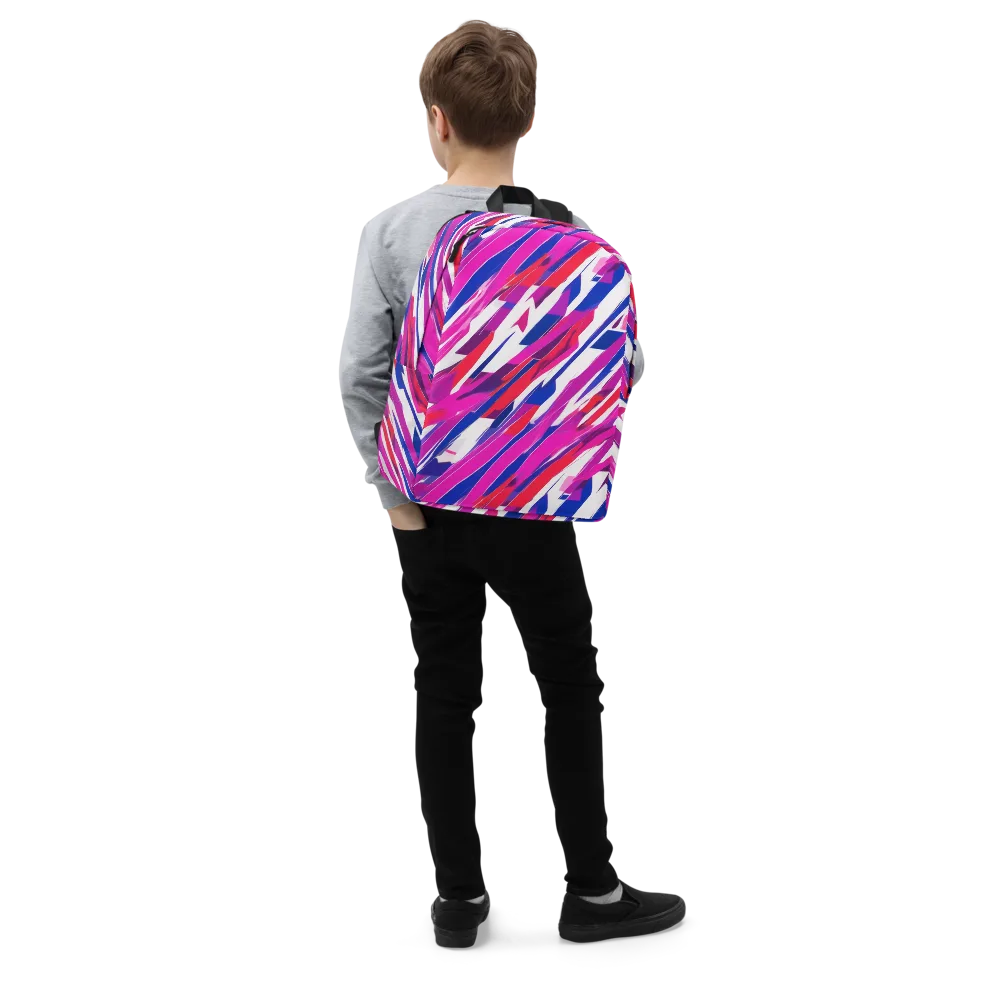 Prismatic Break on Minimalist Backpack — Right Front