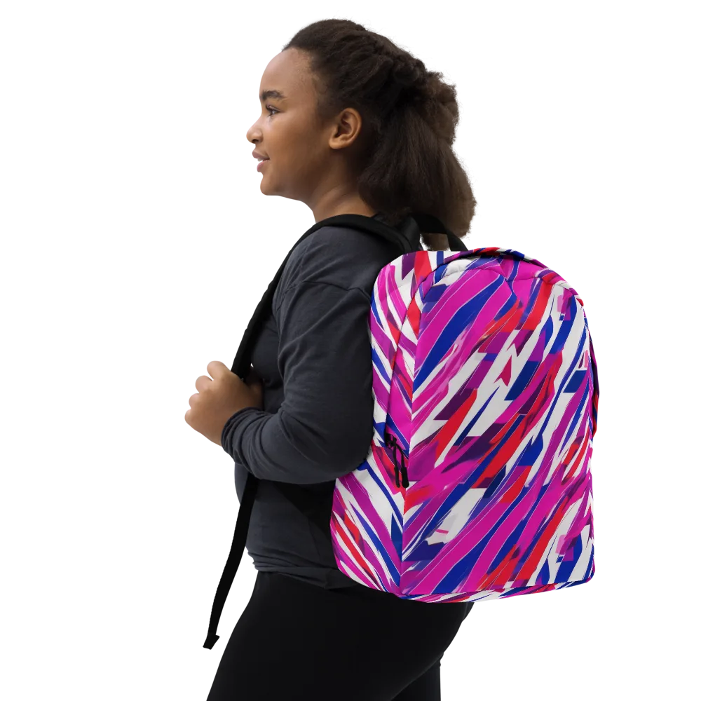 Prismatic Break on Minimalist Backpack — Right Front