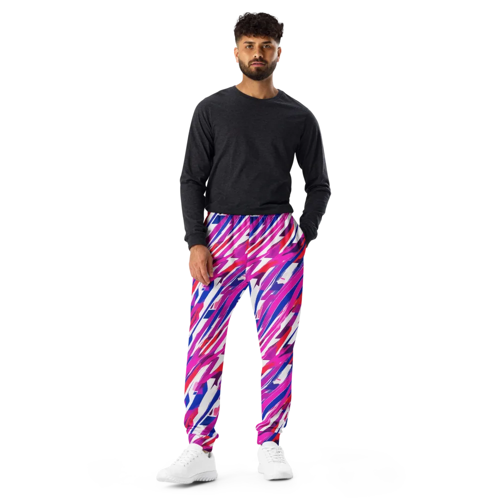 Prismatic Break on Men's Joggers — Front
