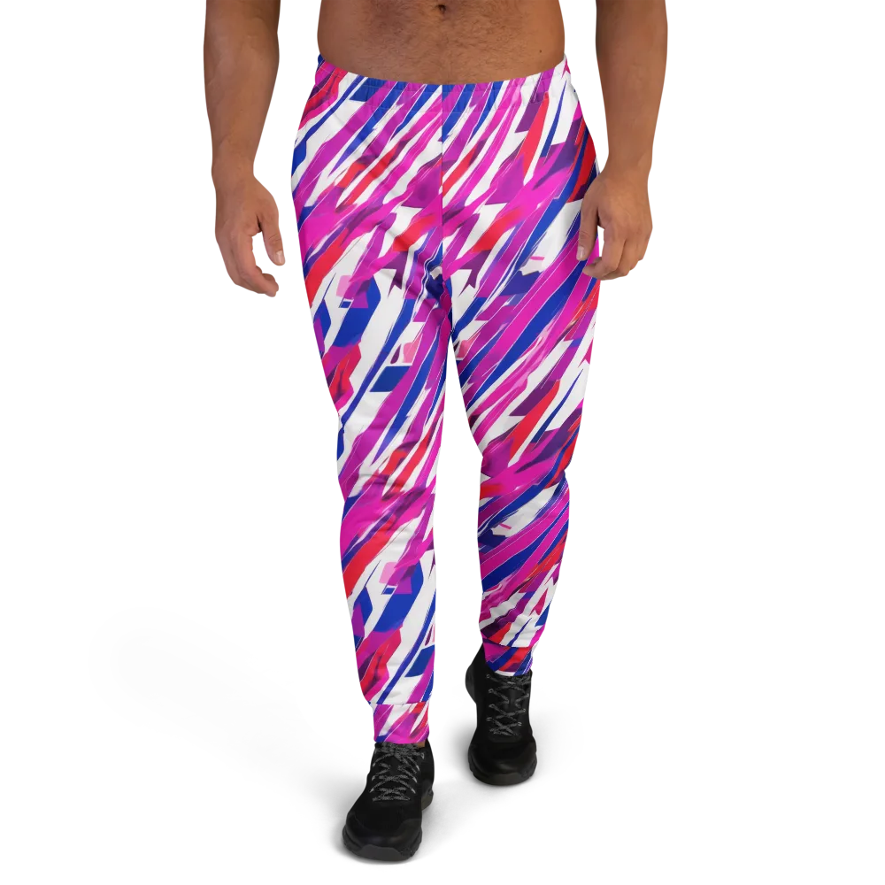 Prismatic Break on Men's Joggers — Front