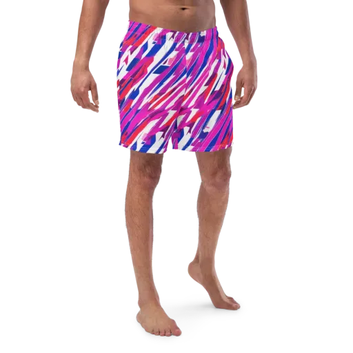 Prismatic Break on a Swim Trunks